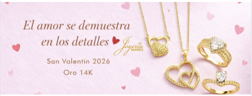 Joyería Ramírez Valentine's selection